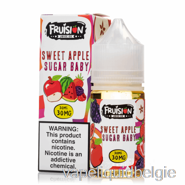 Vape België Zoete Appelsuiker Baby - Frruisiezouten - 30ml 50mg